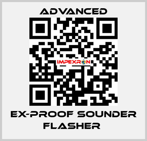 Ex-Proof Sounder Flasher  Advanced