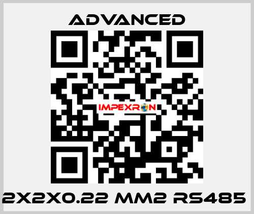 2X2X0.22 mm2 RS485  Advanced