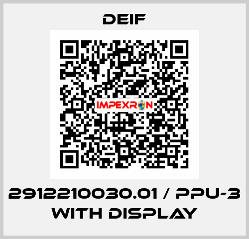 2912210030.01 / PPU-3 with display Deif