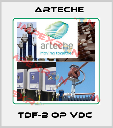 TDF-2 OP Vdc  Arteche