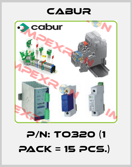 P/N: TO320 (1 Pack = 15 pcs.)  Cabur
