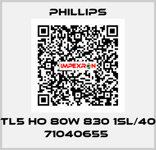 TL5 HO 80W 830 1SL/40 71040655  Phillips