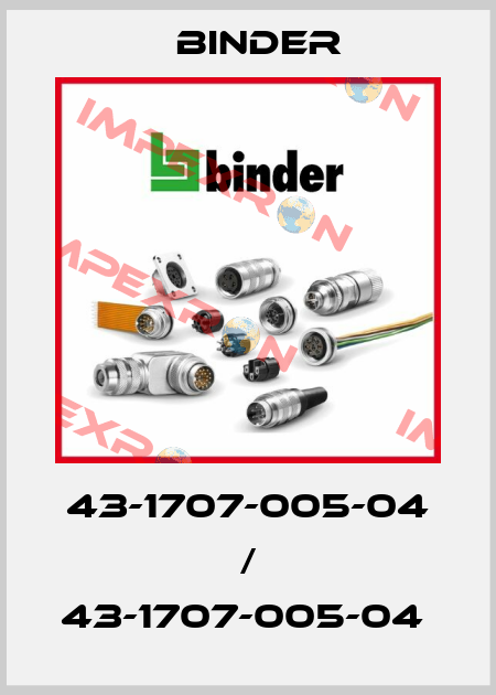 43-1707-005-04 / 43-1707-005-04  Binder