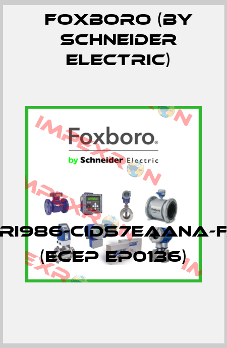 SRI986-CIDS7EAANA-FA (ECEP EP0136) Foxboro (by Schneider Electric)