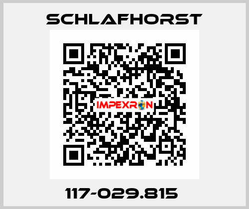 117-029.815  Schlafhorst
