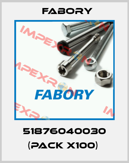 51876040030 (pack x100)  Fabory