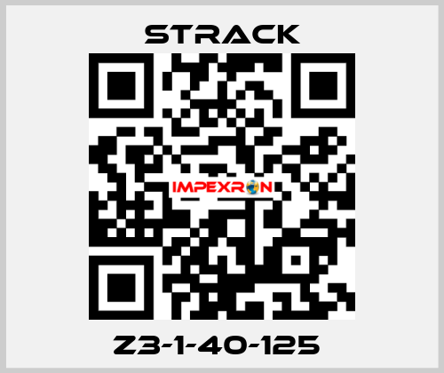 Z3-1-40-125  Strack