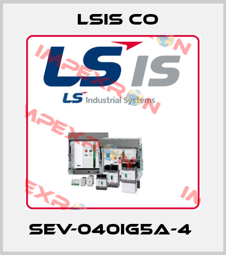 SEV-040iG5A-4  LSIS Co