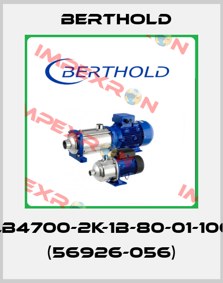 LB4700-2K-1B-80-01-100 (56926-056) Berthold