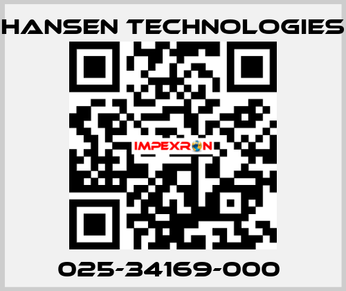 025-34169-000  HANSEN TECHNOLOGIES