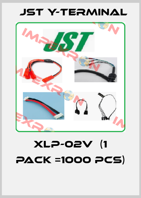 XLP-02V  (1 pack =1000 pcs)  Jst Y-Terminal