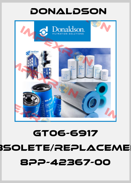 GT06-6917 obsolete/replacement 8PP-42367-00 Donaldson
