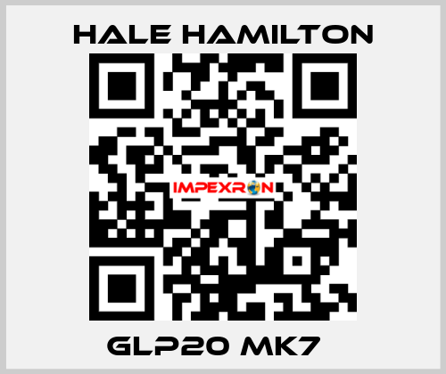GLP20 MK7   HALE HAMILTON