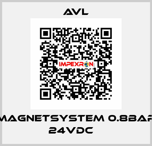 MAGNETSYSTEM 0.8BAR 24VDC    Avl