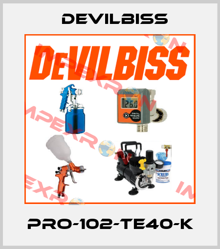 PRO-102-TE40-K Devilbiss