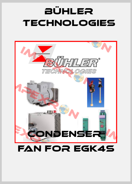 condenser  fan for EGK4s Bühler Technologies