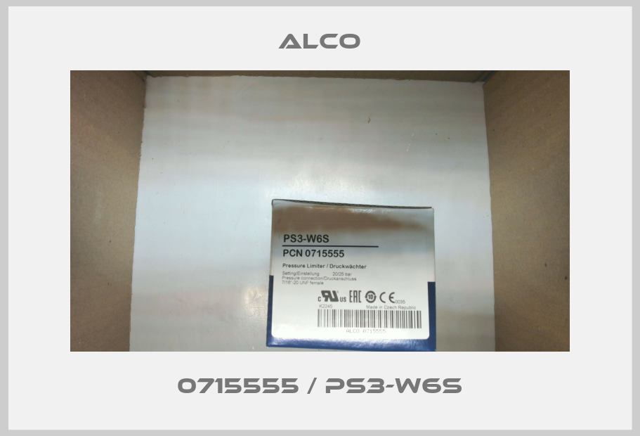 0715555 / PS3-W6S Alco