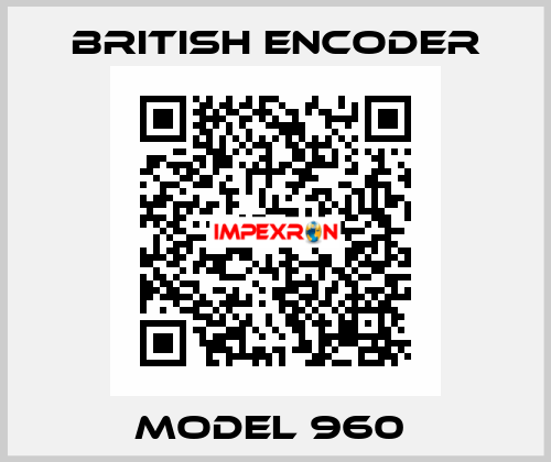 Model 960  British Encoder