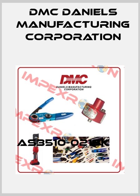 AS3510-0218K     Dmc Daniels Manufacturing Corporation