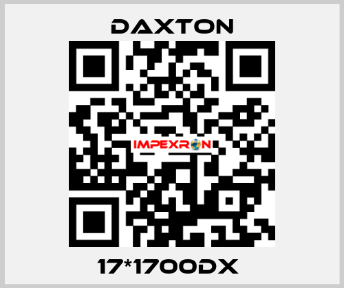 17*1700DX  DAXTON