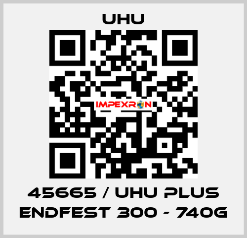 45665 / Uhu Plus Endfest 300 - 740g UHU