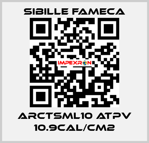 ARCTSML10 ATPV 10.9CAL/CM2 Sibille Fameca