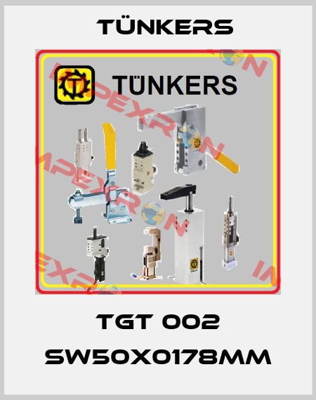 TGT 002 SW50X0178MM Tünkers