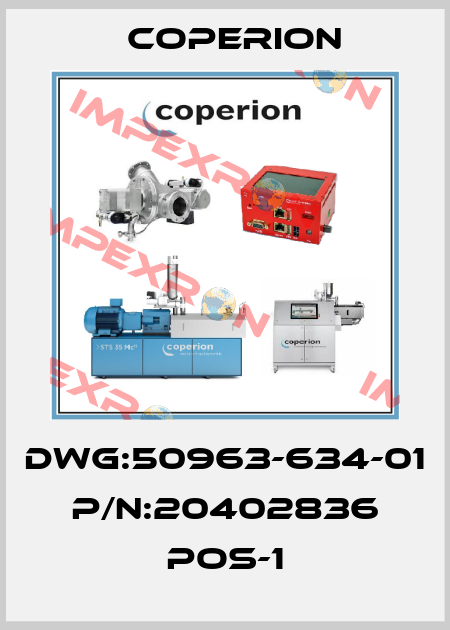 DWG:50963-634-01 P/N:20402836 POS-1 Coperion