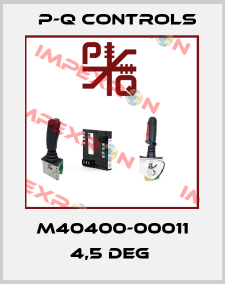M40400-00011 4,5 DEG  P-Q Controls