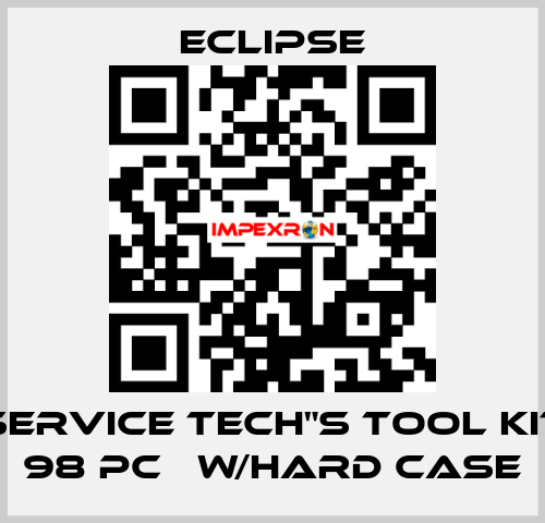 SERVICE TECH"S TOOL KIT 98 PC   w/HARD CASE Eclipse