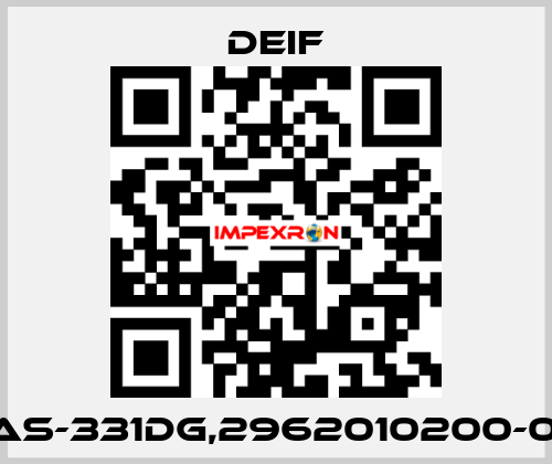 TAS-331DG,2962010200-02 Deif