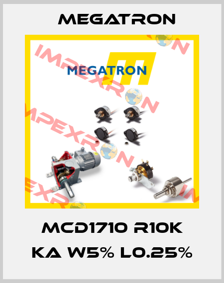 MCD1710 R10K KA W5% L0.25% Megatron