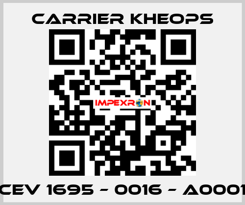 CEV 1695 – 0016 – A0001 Carrier Kheops