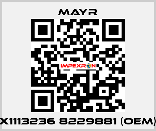 X1113236 8229881 (OEM) Mayr