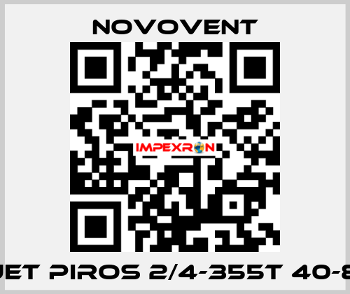 JET PIROS 2/4-355T 40-8 Novovent