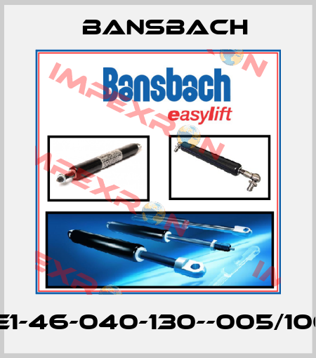 E1E1-46-040-130--005/100N Bansbach