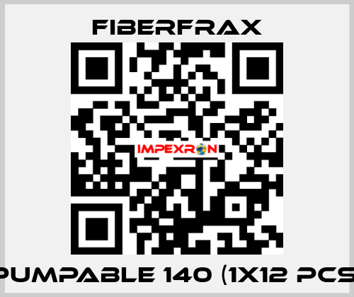 PUMPABLE 140 (1x12 pcs) Fiberfrax