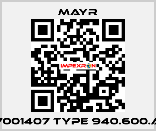 7001407 Type 940.600.A Mayr