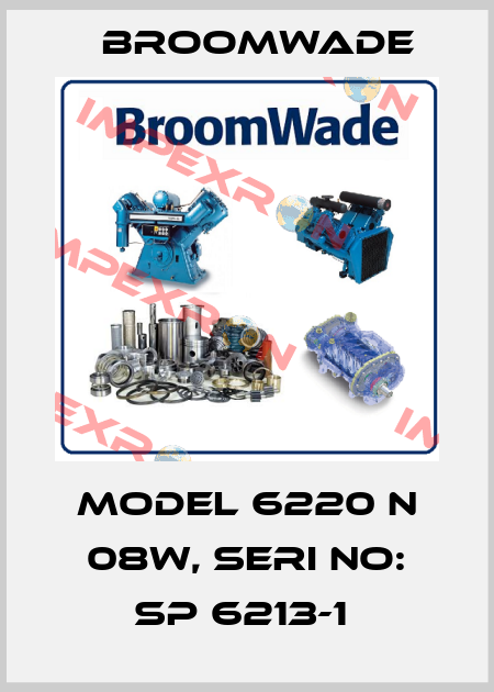 MODEL 6220 N 08W, SERI NO: SP 6213-1  Broomwade