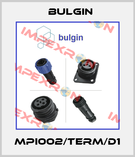 MPI002/TERM/D1 Bulgin