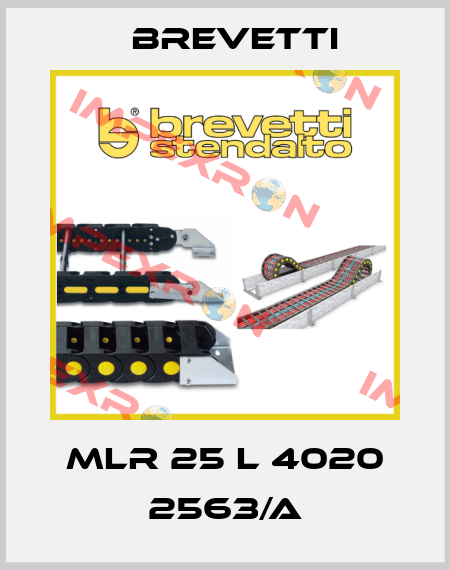 MLR 25 L 4020 2563/A Brevetti