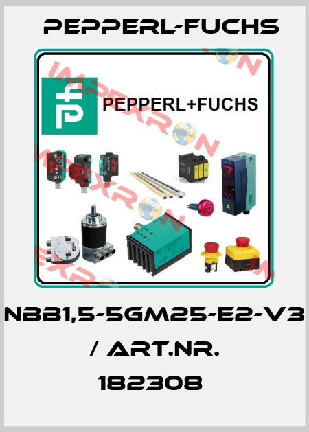 NBB1,5-5GM25-E2-V3 / Art.Nr. 182308  Pepperl-Fuchs