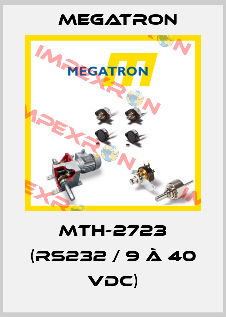 MTH-2723 (RS232 / 9 à 40 VDC) Megatron