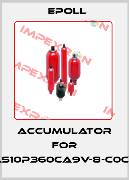 Accumulator for AS10P360CA9V-8-C0C0 Epoll