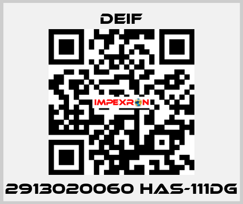 2913020060 HAS-111DG Deif