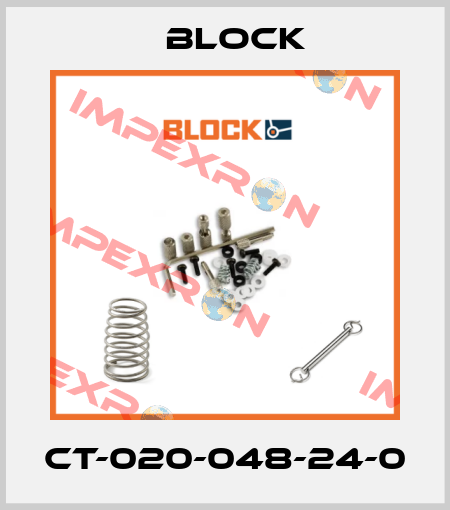 CT-020-048-24-0 Block