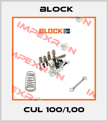 CUL 100/1,00 Block