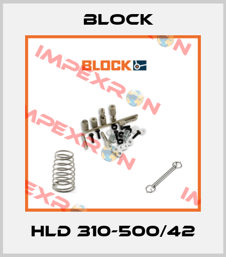 HLD 310-500/42 Block