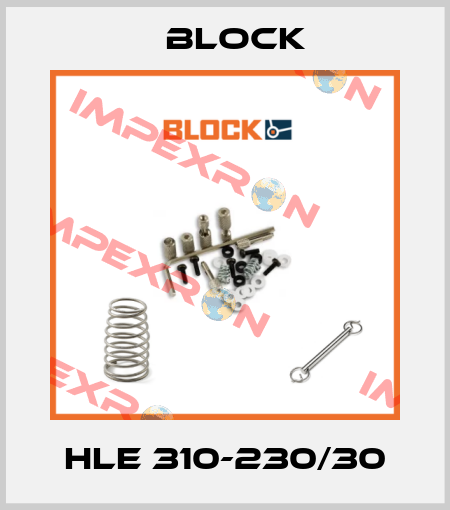 HLE 310-230/30 Block