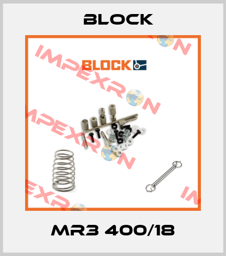 MR3 400/18 Block